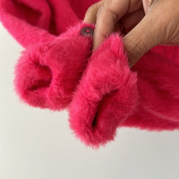 Free People One Allegra Cardigan Hot Pink Size Small XSmall - Picture 6 of 10